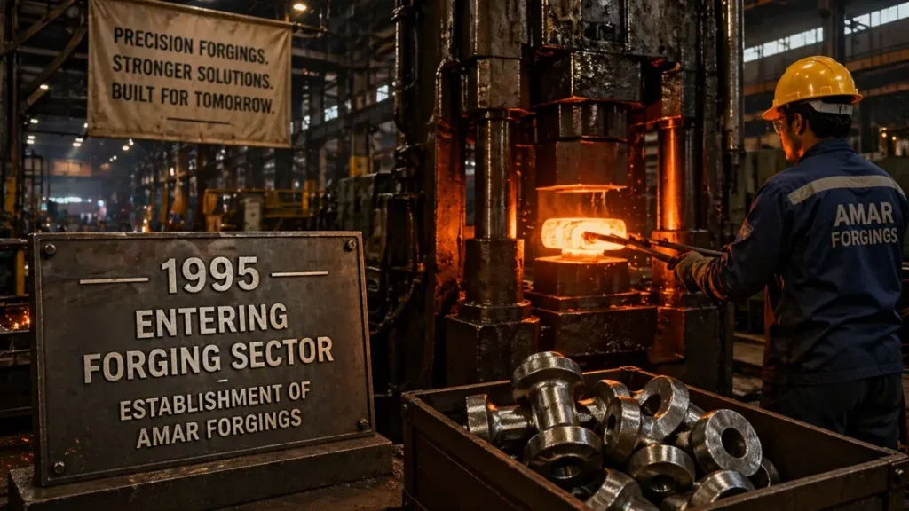 1995 – Entering Forging Sector